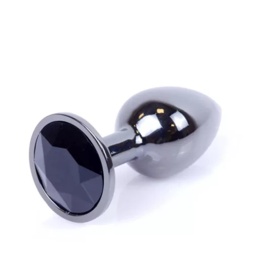 Anál plug Ékszerkesztyű Anatómiás, hűthető, 7 cm fekete