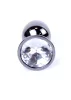 Mylove Toys Anál plug Fém, hűthető 7 cm sötét ezüst