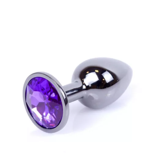 MyLove Toys Anál plug Hűsíthető, Melegíthető 7 cm lila
