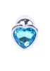 MyLove Toys Anál plug fém hűthető melegíthető 7 cm világoskék