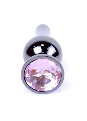 Plug-jewellery Anál plug Fém hűthető 9,5 cm sötétszürke