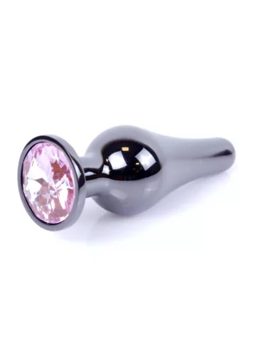Plug-jewellery Anál plug Fém hűthető 9,5 cm sötétszürke