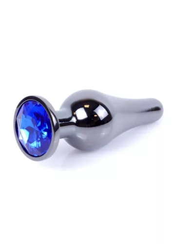 Mylove Toys Anál plug Fém, hűthető, 9,5 cm Sötétkék