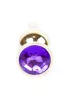 MyLove Toys Anál plug Hűthető, melegíthető 9,5 cm lila