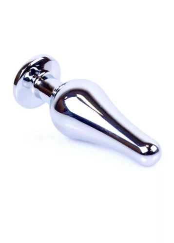 MyLove Toys Anál plug Fém, ékszeres 9,5 cm piros