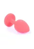 Mylove Toys Anál plug Szilikon, ékszeres 7 cm piros kis méret