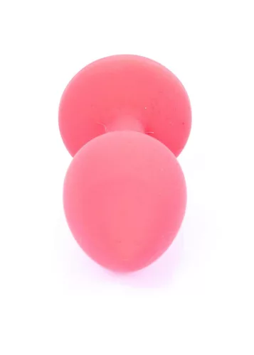 Mylove Toys Anál plug Szilikon, ékszeres 7 cm piros kis méret