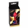 Mylove Toys Anál plug Szilikon, ékszeres 7 cm piros kis méret