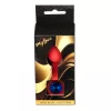 Mylove Toys Anál plug Szilikon, ékszeres 7 cm piros kis méret