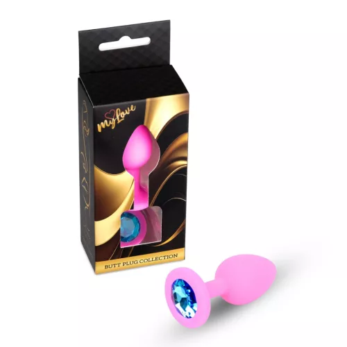 Mylove Toys Anál plug Szilikon, ékszer 7 cm rózsaszín