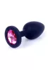 Mylove Toys Anál plug Szilikon, sima felület 7 cm fekete
