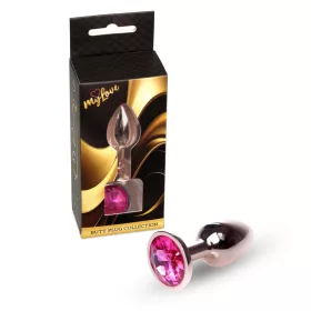   Mylove Toys Anál plug Hűthető, Melegíthető 7 cm rózsaszín arany piros kristály