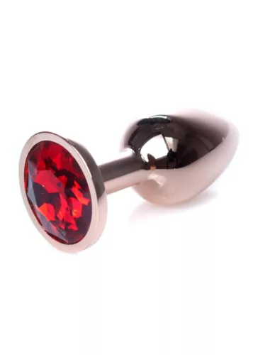 Mylove Toys Anál plug Fém, hűthető, kényelmes 7 cm piros arany
