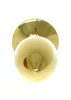 MyLove Toys Anál plug Anatómiás, fém, 7 cm piros rózsa