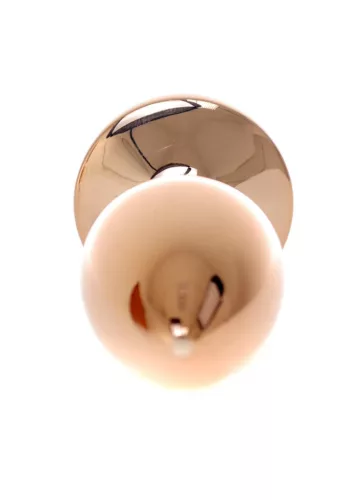 Anál plug Fém ékszer hűthető melegíthető 7 cm rózsaszín