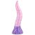 Pinky Tongue – érzéki dildó pink-lila színben 25 x 5.5 cm