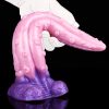 Pinky Tentacle – érzéki dildó 25 cm hosszú, pink-lila színben