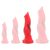Pitt King – prémium piros dildó 27 x 9 cm