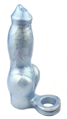 Kötött péniszrá északi prémium bázis 18 x 6,5 cm, kék