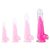 Áttetsző Jelly Mut – prémium dildó 19 x 4.6 cm, pink