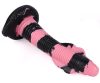 Cobra Snake Dildo – prémium, 18 cm-es fekete-rózsaszín eszköz