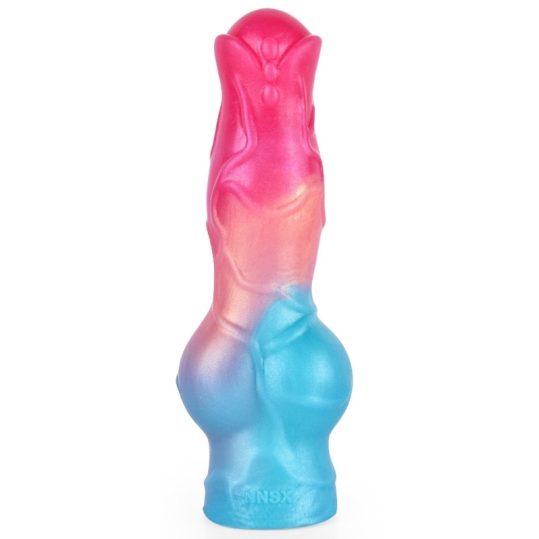 Nott Very Dick – intim pénisz hüvely 18 x 6.5cm rózsaszín-kék