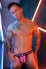 Breedwell Daycrawler – stílusos fekete-pink jockstrap