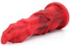 Sklirt Dildo – prémium vörös, 21 x 7 cm érzéki játék