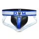Jockstrap Neo Dungeon – prémium fekete-kék sportalsó