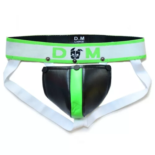 Jockstrap Neo Dungeon – stylus férfi alsónemű floreszkáló zölddel