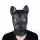 Sweety Bear – elegáns latex maszk fekete színben