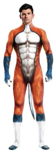 Wild Dog Orange – szexi cosplay ruha
