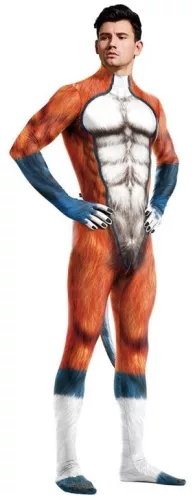 Wild Dog Orange – szexi cosplay ruha