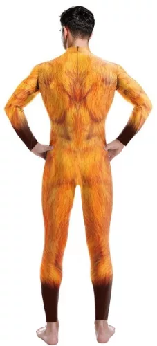 Fox Cosplay – stílusos narancssárga jelmez