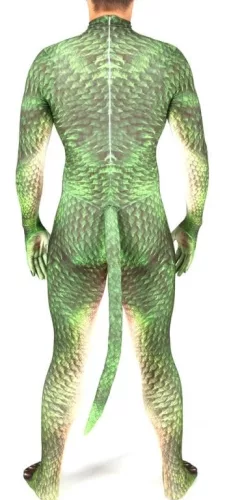 DRAGON Zöld Gyík Jelmez – Prémium Cosplay Élmény