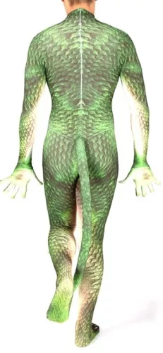 DRAGON Zöld Gyík Jelmez – Prémium Cosplay Élmény