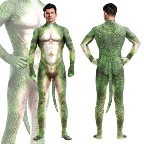 DRAGON Green – zöld sárkány cosplay öltözet