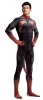 Fekete és tűz színű doberman cosplay jelmez