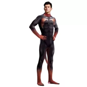 Fekete és tűz színű doberman cosplay jelmez