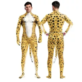   Marsupilami sárga cosplay jelmez – stílusos és vidám viselet