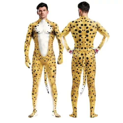 Marsupilami sárga cosplay jelmez – stílusos és vidám viselet