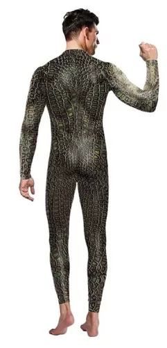 Zöld Kígyó – prémium reptiliás jelmez overall