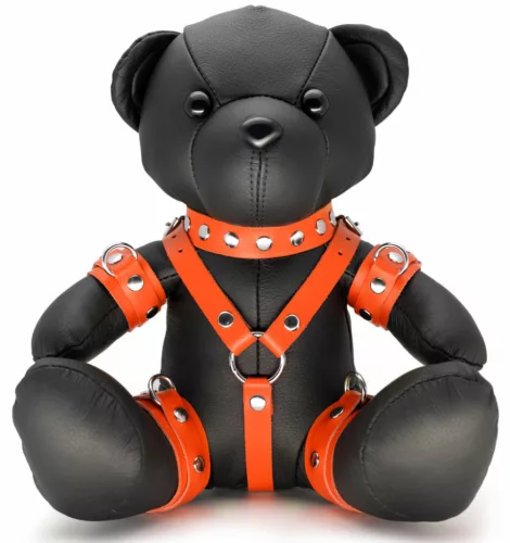Bendy – bőr BDSM plüssmedve, érzéki élményhez