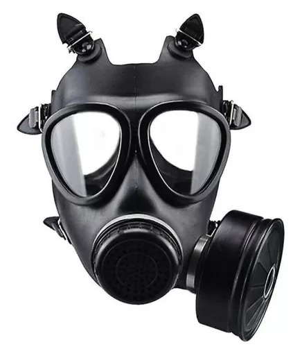 Komplet Breath Black – stílusos légzőmaszk élményhez