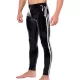 Xrub latex nadrág - fekete-fehér, előre-hátra cipzárral