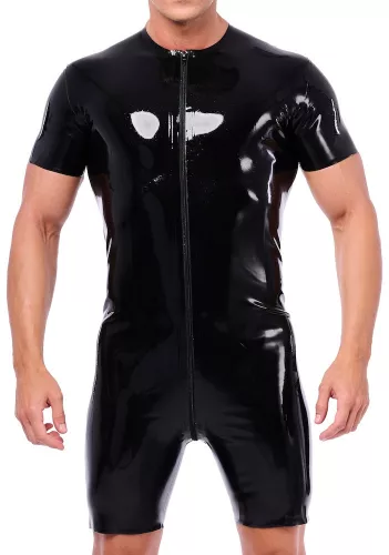 Xrub – cipzáras latex férfi short, prémium élményhez