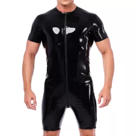 Xrub – praktikus fekete latex combnadrág zipzárral
