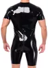 Xrub – praktikus fekete latex combnadrág zipzárral