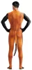 Raccoon Red Panda – stílusos cosplay overál fekete-narancsban