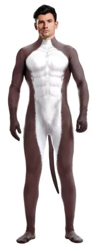Donkey Cosplay – fehér-barna overál prémium minőségben